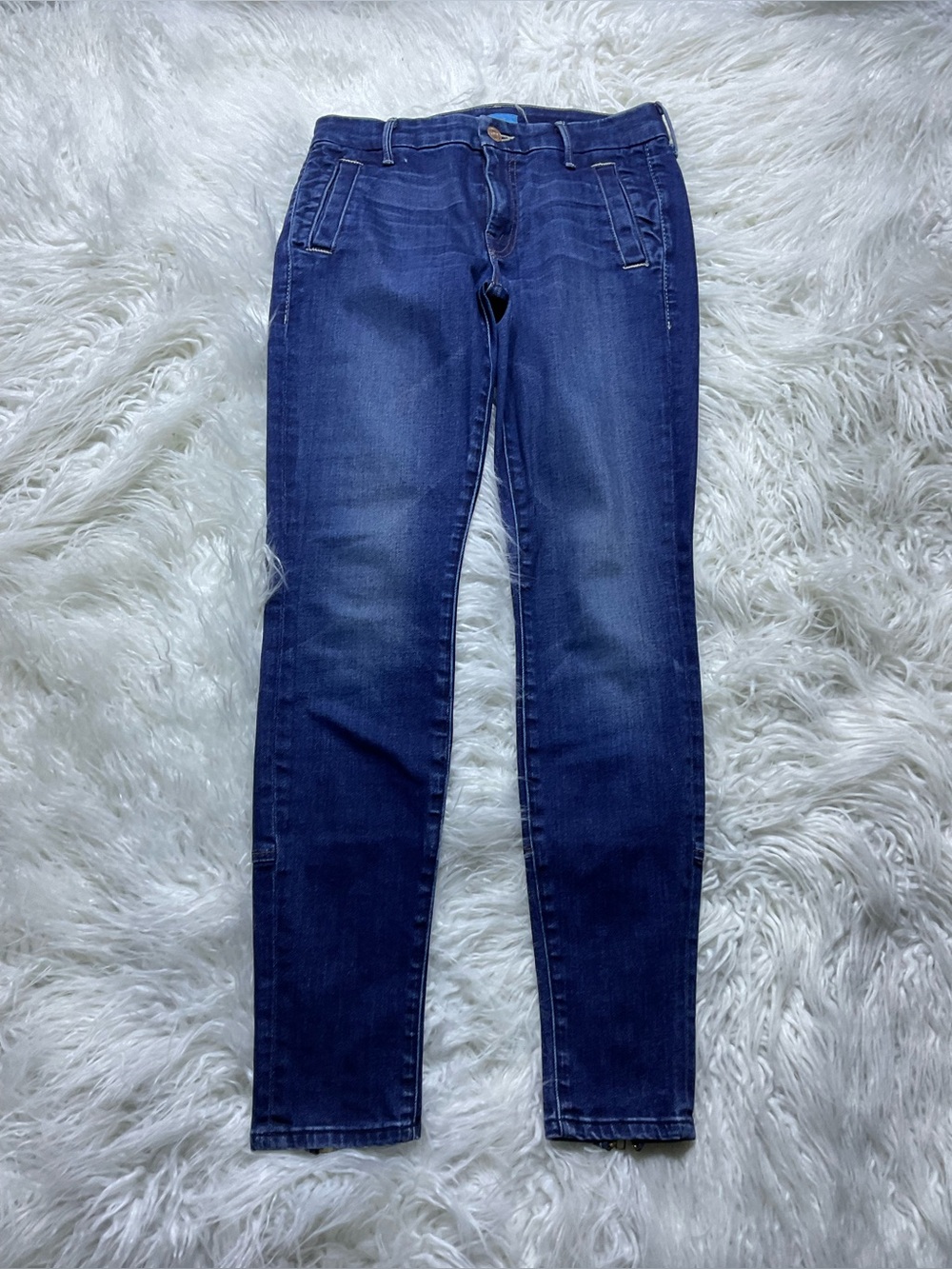 MOTHER Denim Zip Welt Muse Eye Candy Womens Jeans